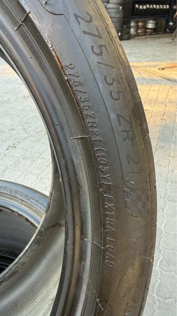 275 35 21 - 325 30 21 MİCHELİN ÖN ARKA SET ÇOK İYİ DURUMDA - 10
