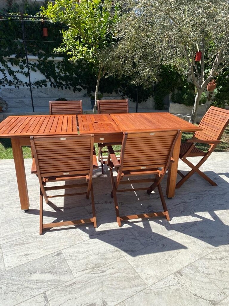 Teak Masa Takımı - 4
