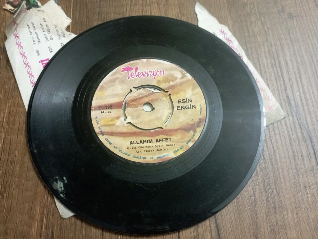 Vintage yerli 45 lik plaklar - 6