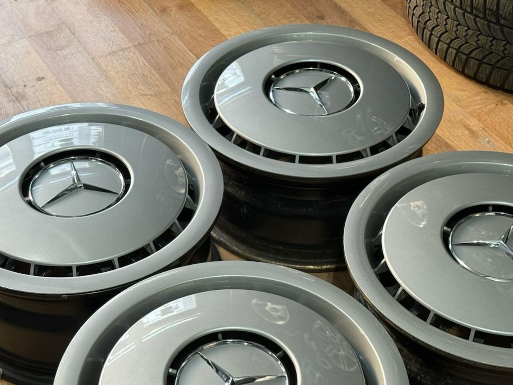Orjinal 16 inç Mercedes Jant Kapağı W124-W201-R129-W202 Hepsine Direkt - 9
