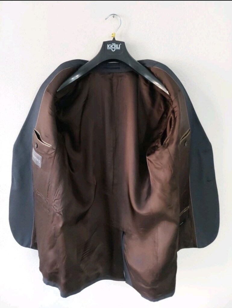 FABRİKA houndstooth desen takım elbise 56/6 drop - 5