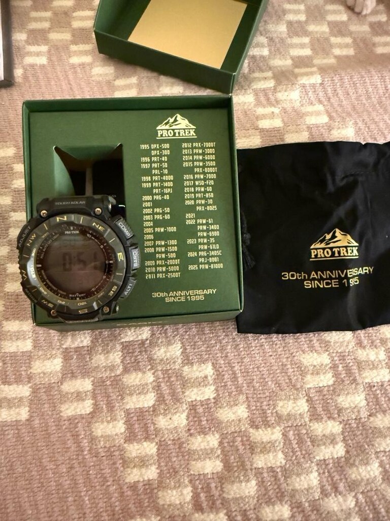 Casio Protrek 340 Anniversary 30th Serisi - 3