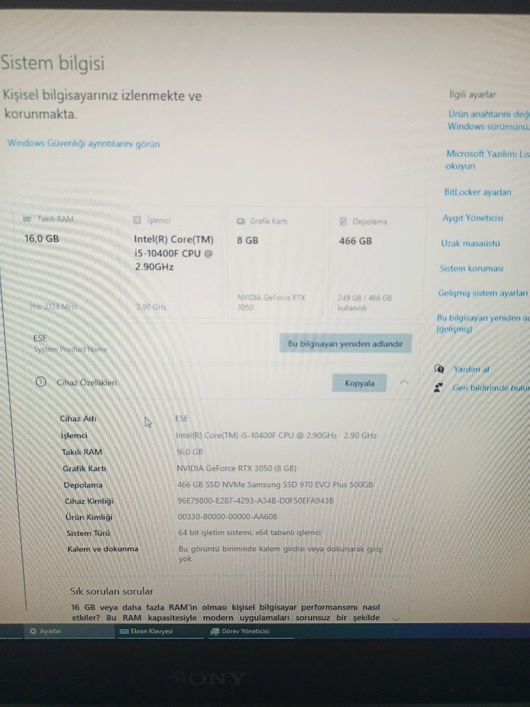 rtx 3050 lı akvaryum kasa - 6