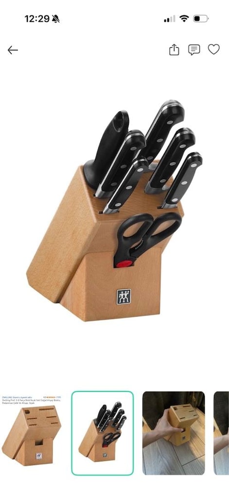 Zwilling Ahşap Bıçaklık Standı - 2