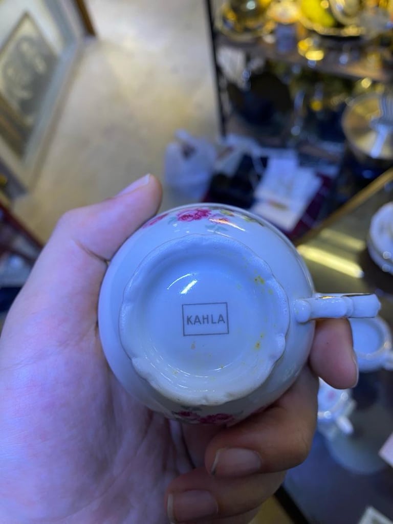 Kahla Altın Yaldızlı Kahve Takımı - 3