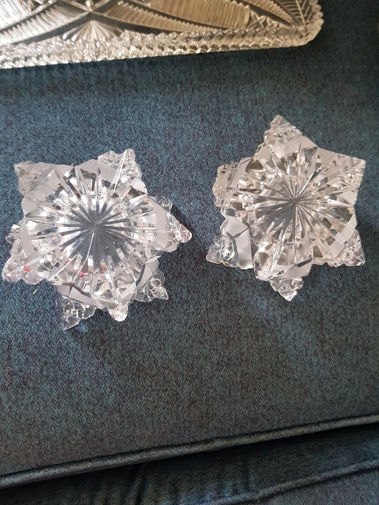 kristal tepsi ve şekerlik - 4