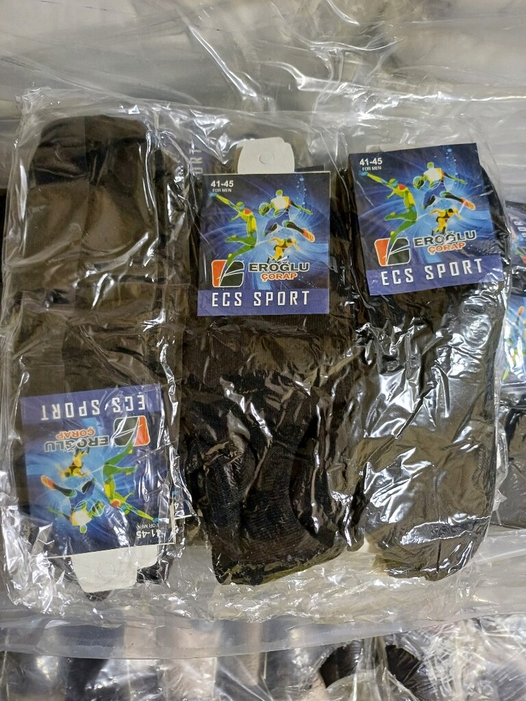 erkek patik siyah beyaz renk 12 adet 90 TL - 4
