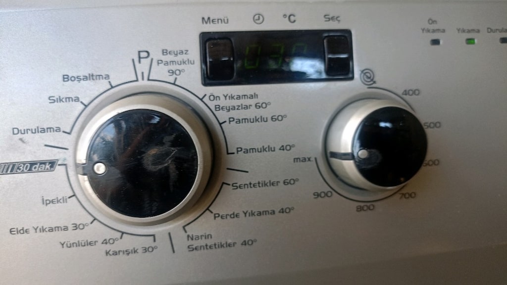 7 kğ vestel çamaşır makinesi, A+ - 6