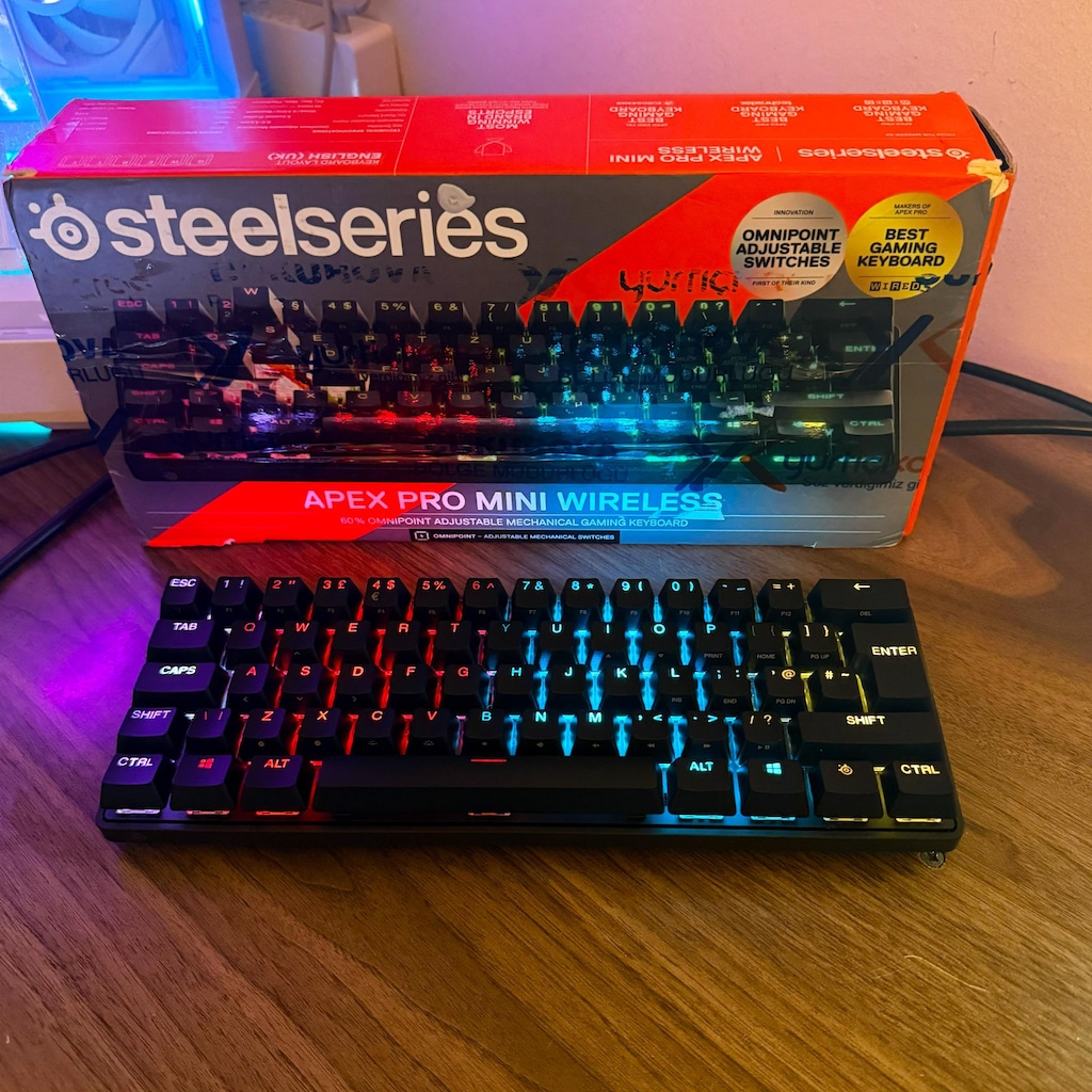 STEELSERIES APEX PRO MINI WIRELESS MEKANİK OYUN KLAVYESİ - 3