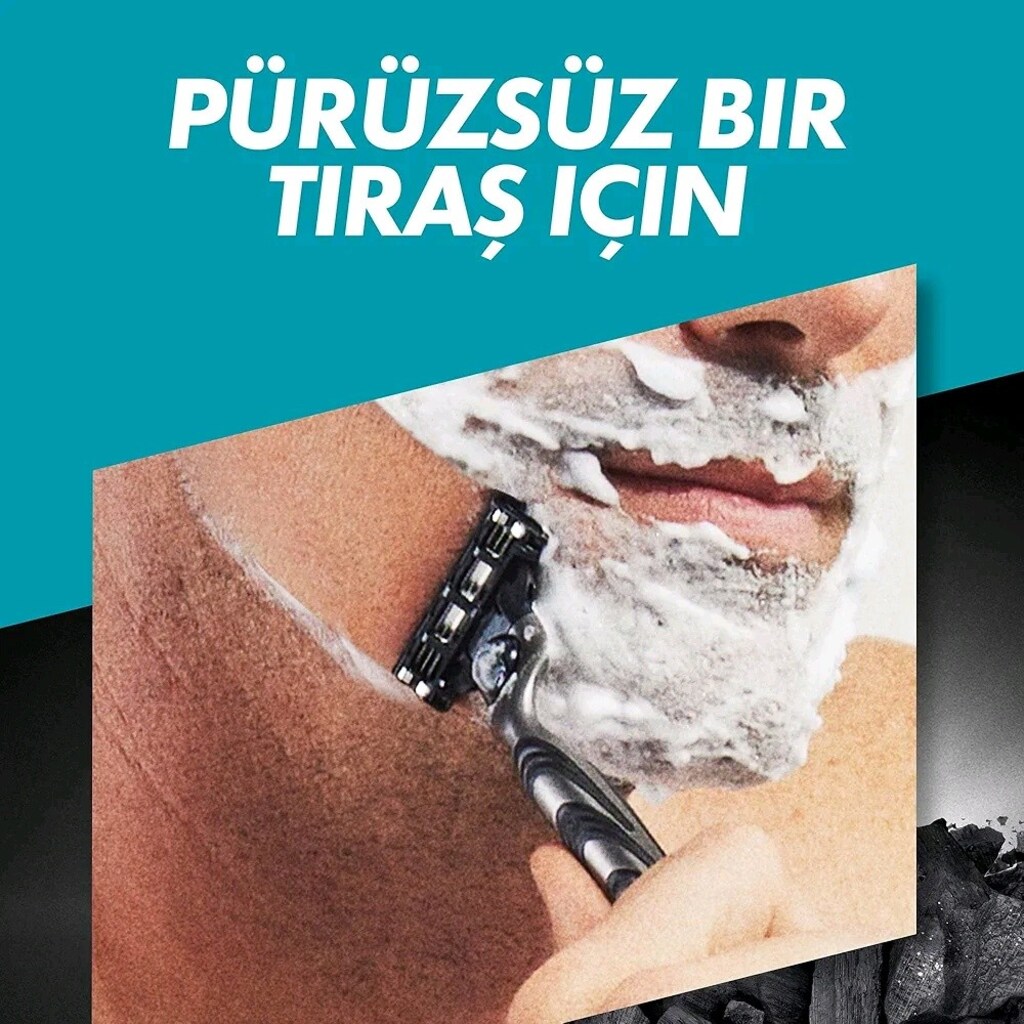 Gillette Mach3 Charcoal Set (2 kutu) - 7