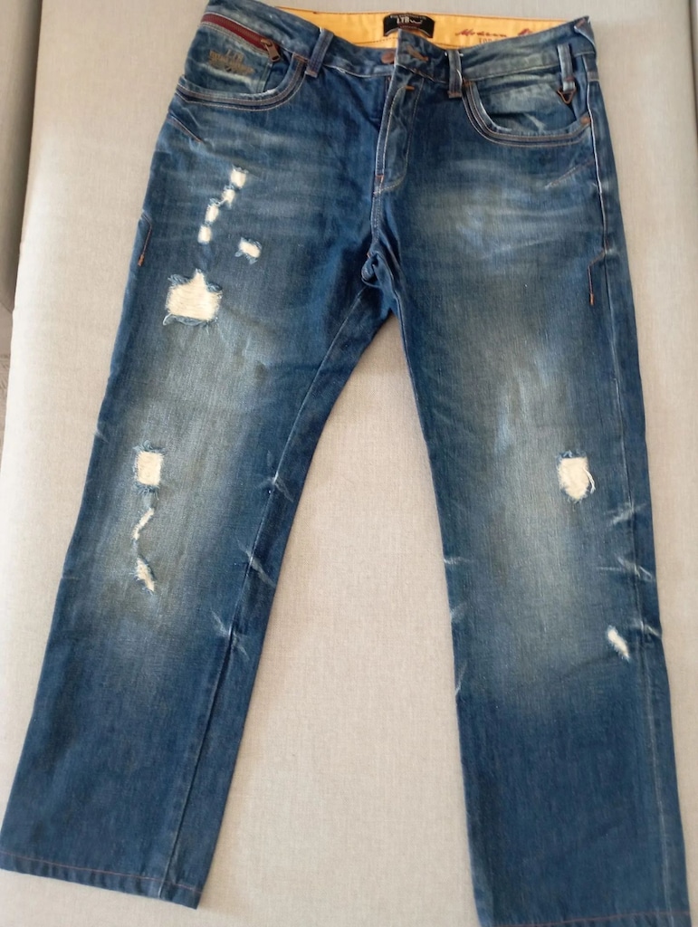 LTB Yırtık Detaylı Mavi Jean Pantolon 34/34 beden - 4
