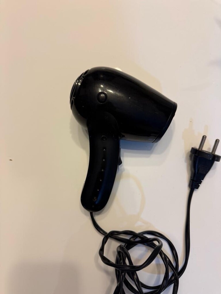 Philips contact 1000 siyah mini saç kurutma makinası - 2