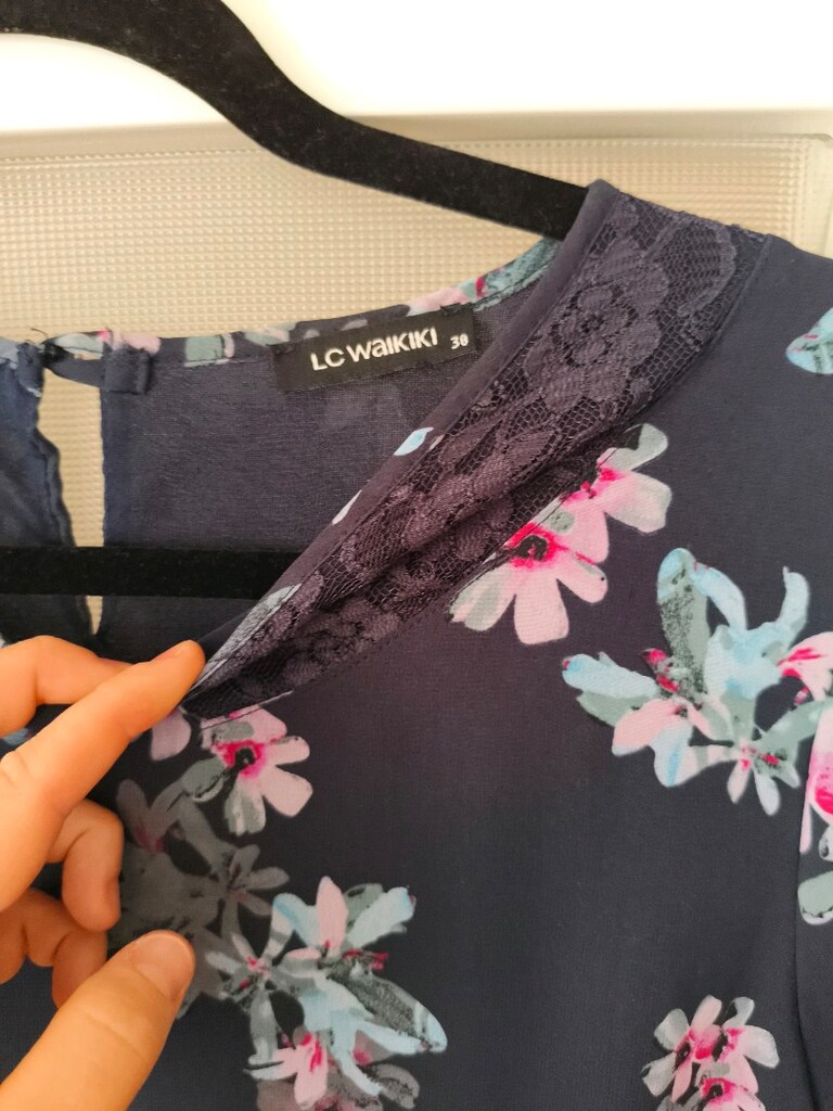 LCW 38 beden şifon astarlı elbise - 2