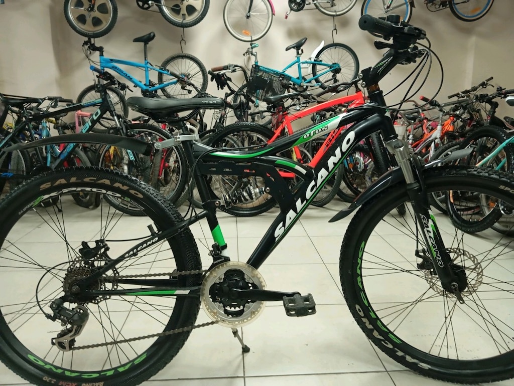 SIFIR GİBİ SALCANO 26 JANT SHIMANO VİTES DİSK FREN ÇİFT AMATİSÖRLÜ - 9