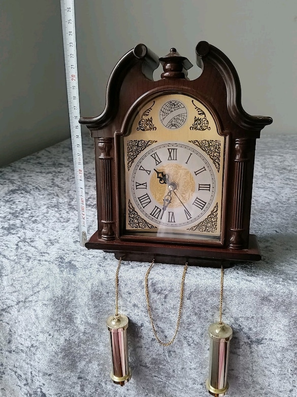 Vintage pilli duvar saati - 5