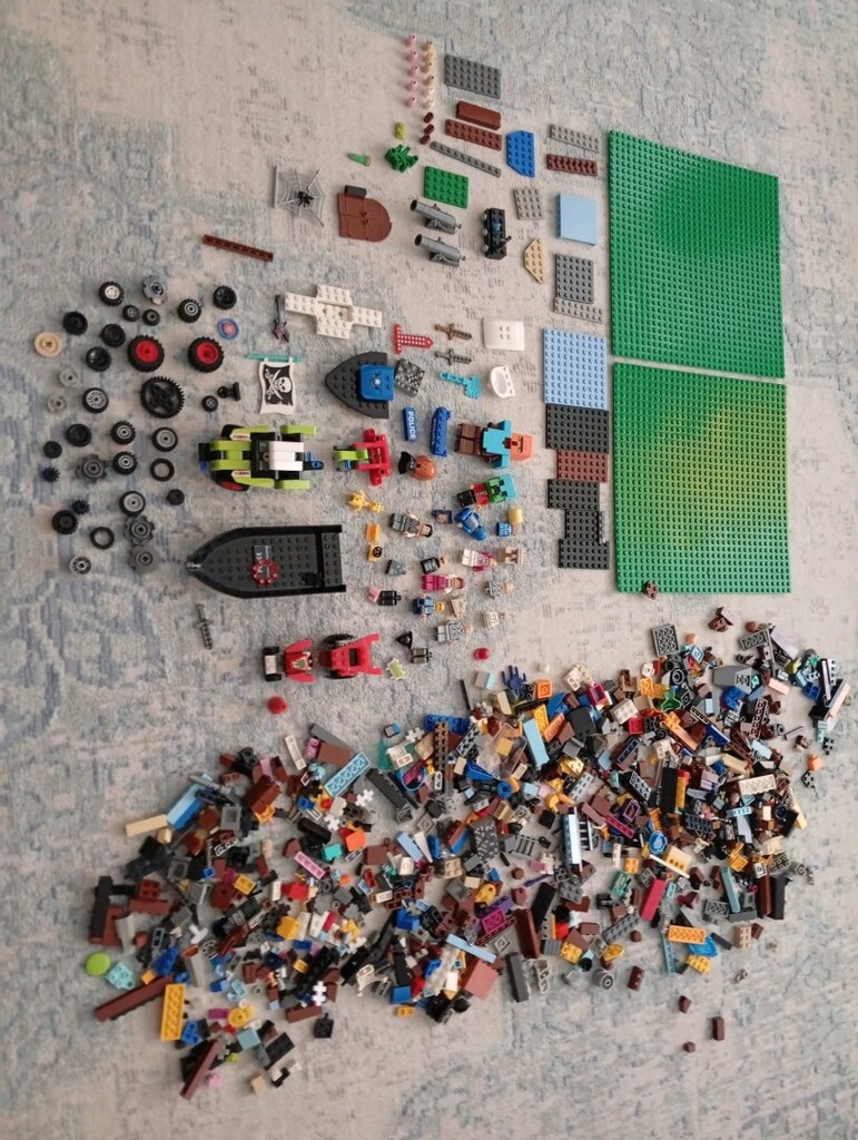 1250 parça lego - 2