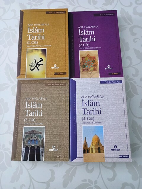 Adem Apak Ana Hatlarıyla İslam Tarihi (1.2.3.4.cilt)