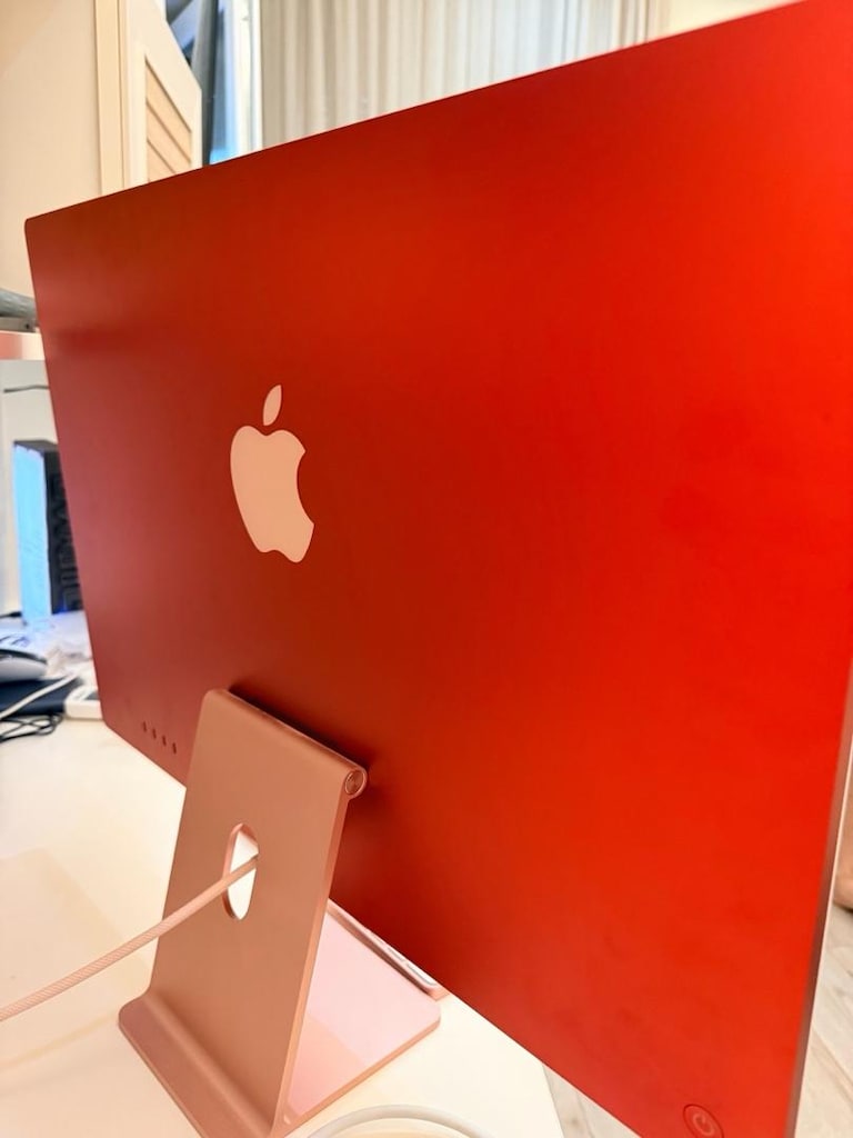 Apple iMac 24” M1 8GB 256GB Pembe – Kutulu, Tertemiz - 4