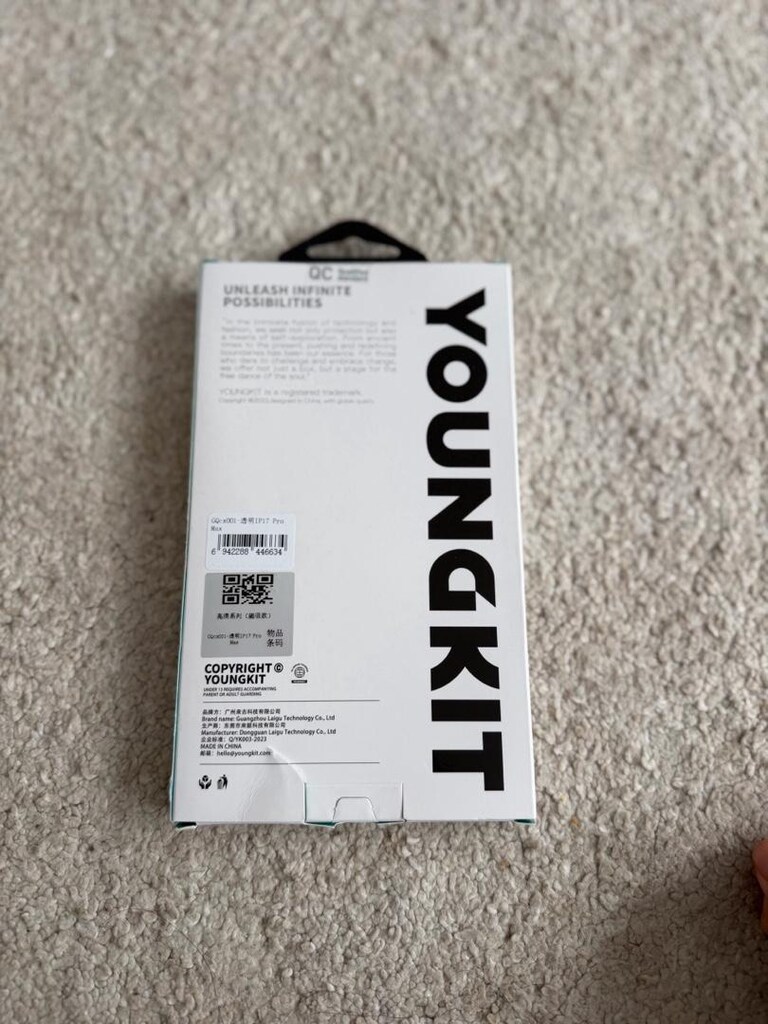 youngkit şeffaf iphone 17 pro max telefon kılıfı - 3