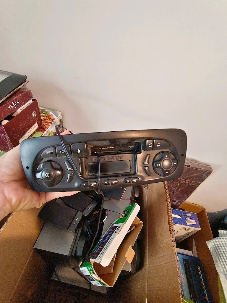 Orijinal Peugeot 206 Blaupunkt Kasetçalar Teyp ( - 2