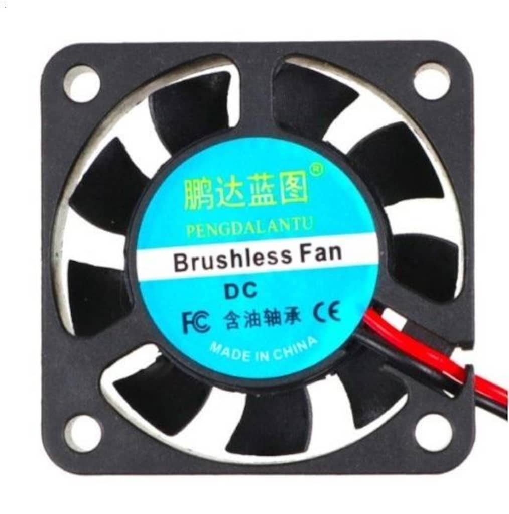 50x50mm DC 5V-12V-24V Sessiz Fırçasız Motor 3D Printer Kare FAN - 15
