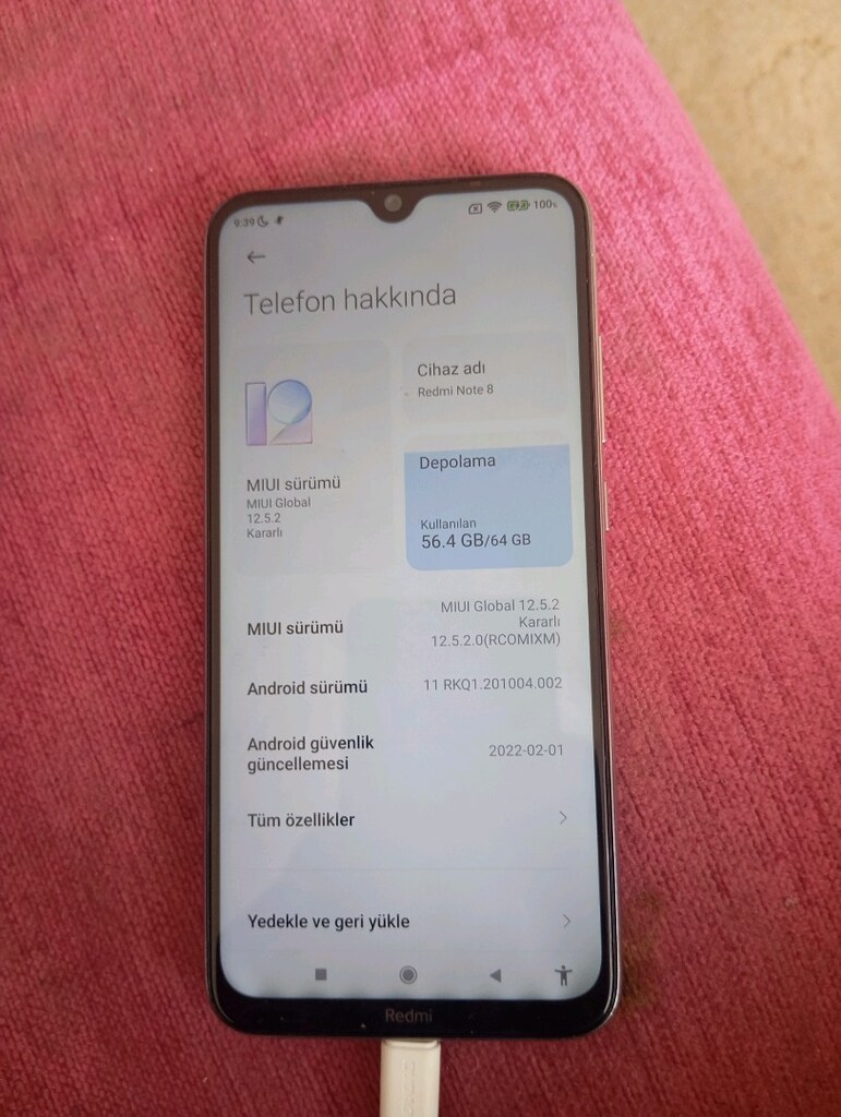 REDMİ NOTE 8 64/4 YURT İCİ - 2
