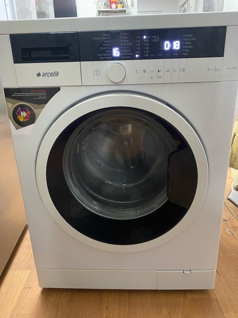 Tertemiz ve Sessiz 8 kg Arçelik Çamaşır Makinesi! - 4