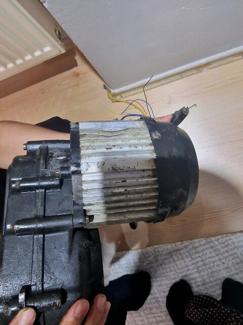 Elektrikli motor motor Şarzman