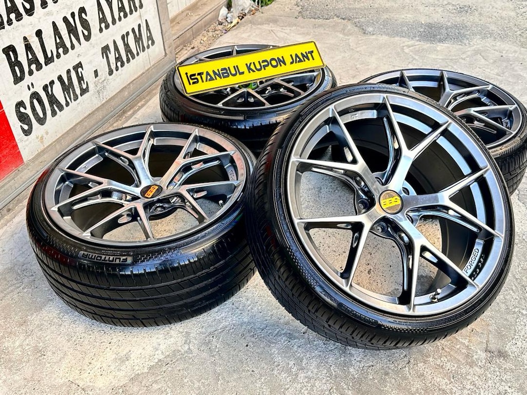 19 inç BBS Fİ-R 5x114.3 JANT LASTİK TAKIMI 215/35/19 235/35/19 DOT2025 - 4