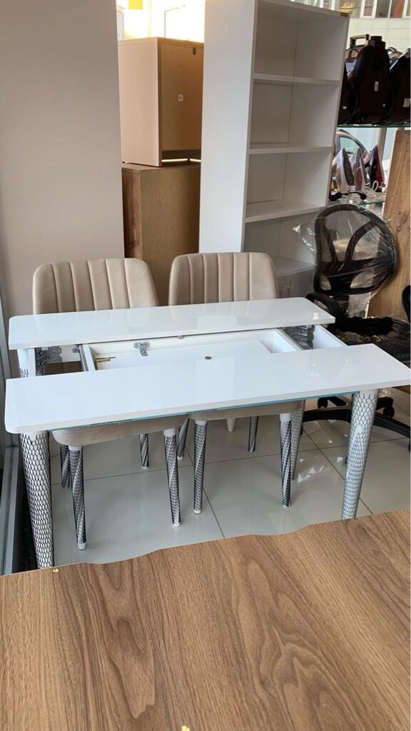 kapalı hali 50x110 cm MDF KATLANIR MASA - 2