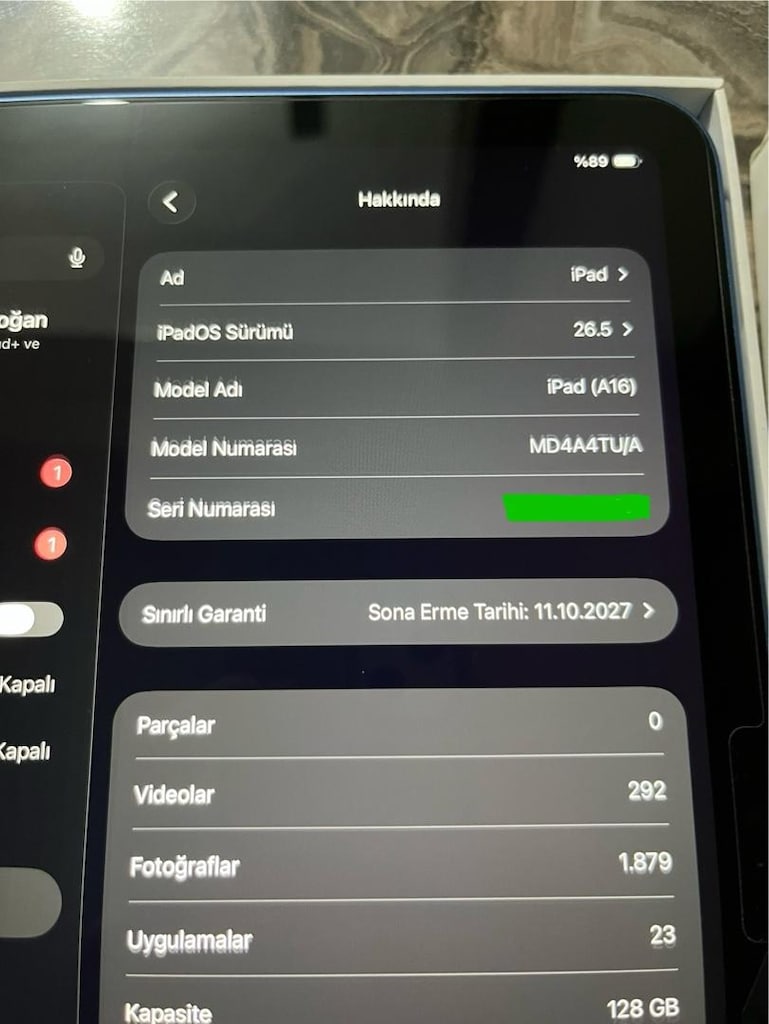 İpad A16 11. Nesil+APPLE PENCİL - 4