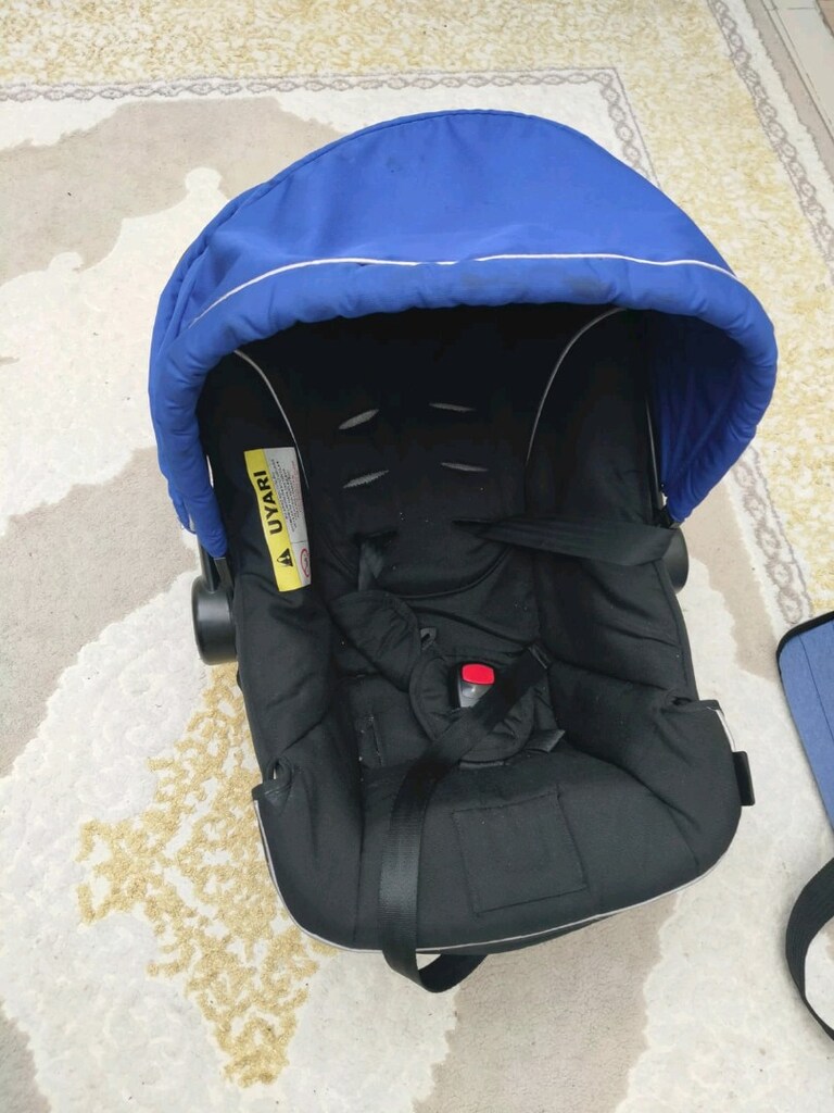 bebek puset i oto koltuğu da olur ikisiebir arada temiz uygun şok baby - 2