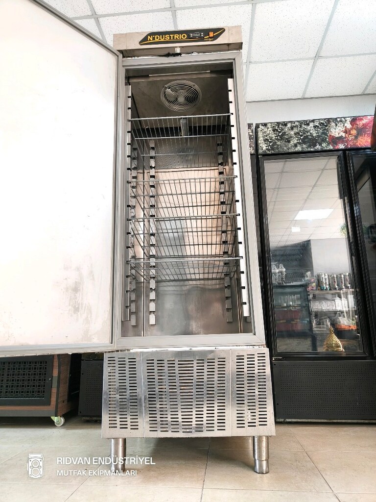 soğutuculu dik krom dolap endüstriyel tek kapılı krom karavan dolabı - 8