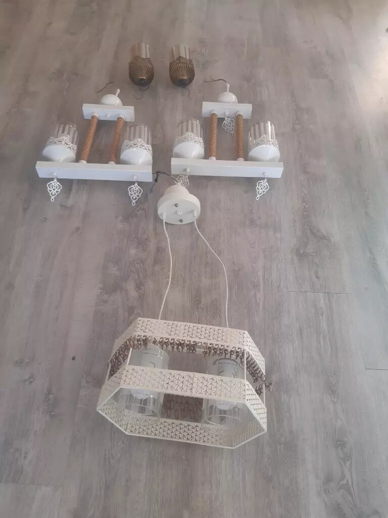 3 adet Nostalji Süper şık avizeler - 4