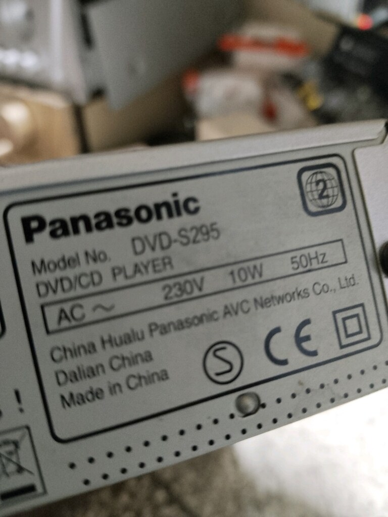 PANASONİC - DVD - S 295 MARKA VE MODEL NUMARALI DVD / CD PLAYER - 6