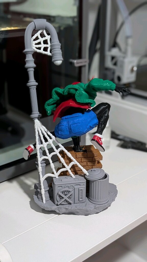 Örümcek adam Spiderman 3d figür baskılab_ankara - 3
