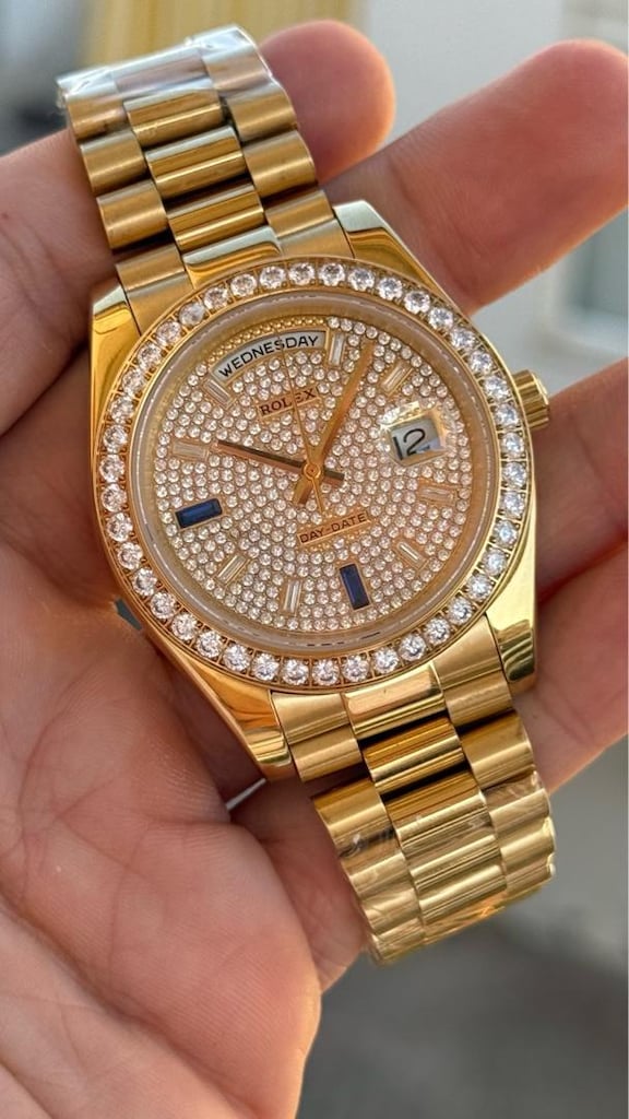 ROLEX DAY DATE DİAMOND AUTOMATİC - 8