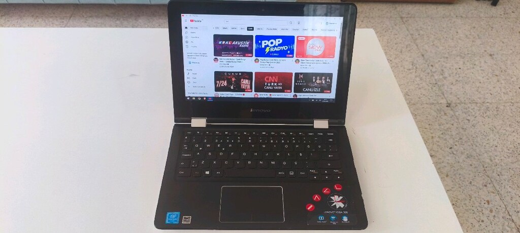 LENOVO YOGA 300 11.6. DOKUNMATİK _4 CEKİRDEK_64 SSD+500_1GB EK_6 SAAT - 6