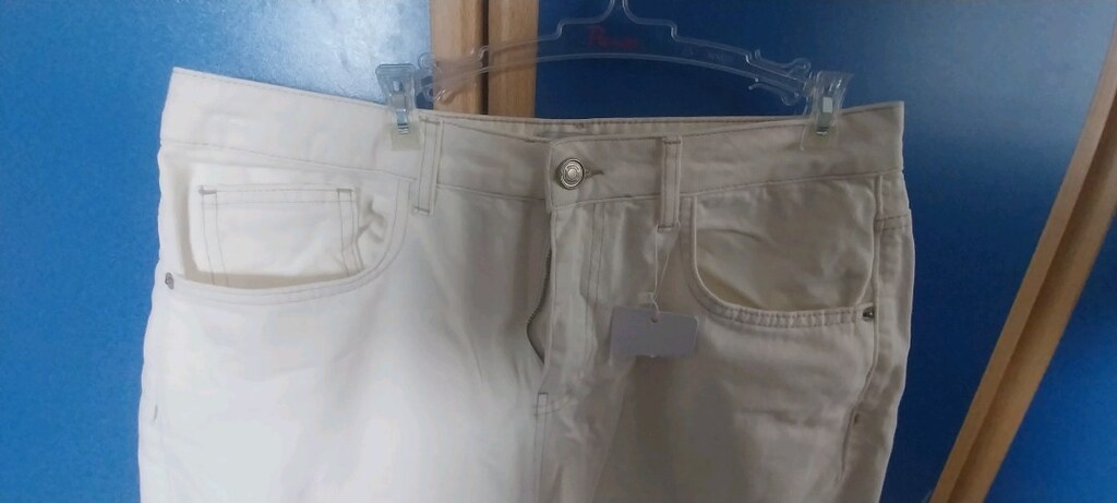 Beyaz Jean pantolon - 2