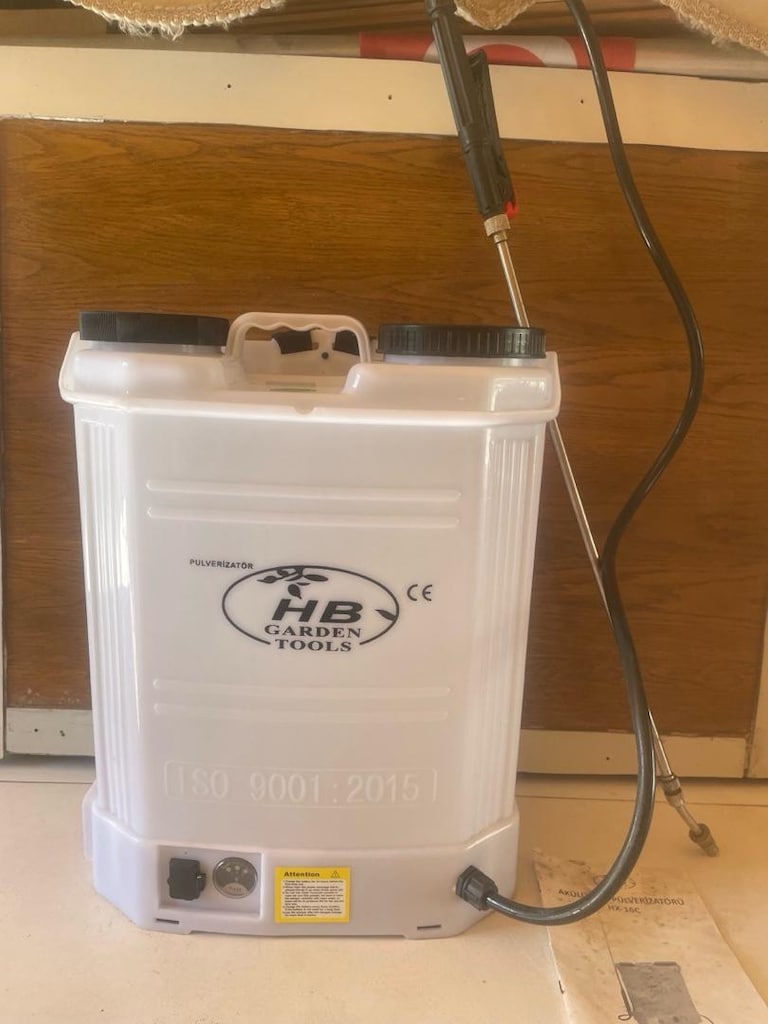 akülü sırt pülverizatörü HX 165 temiz ürün - 2