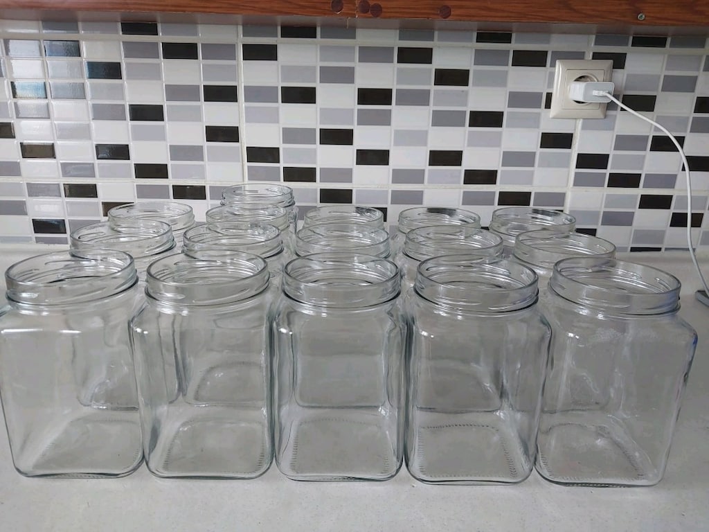 16 Adet 1,5 Litre Kavanoz - 9