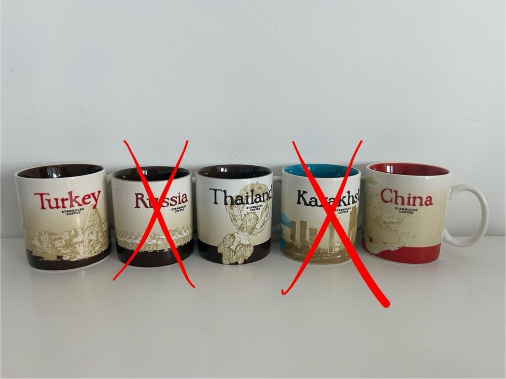 starbucks ülke ülkeler kupa kupalar - 2
