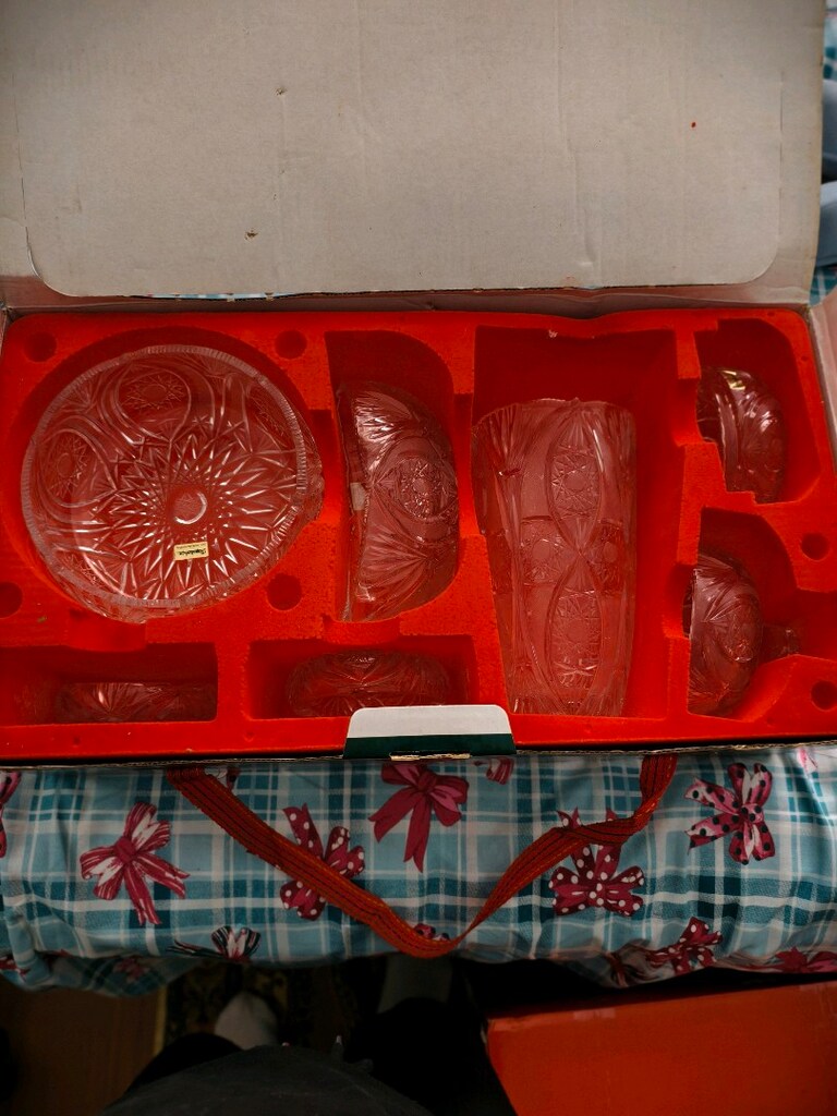 Kristal Cam Salon Seti – 7 Parça - 3