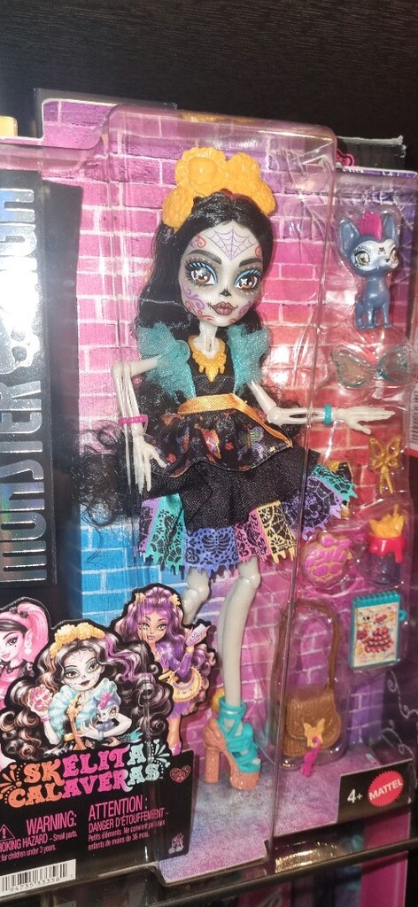 monster high skelita g3 - 5