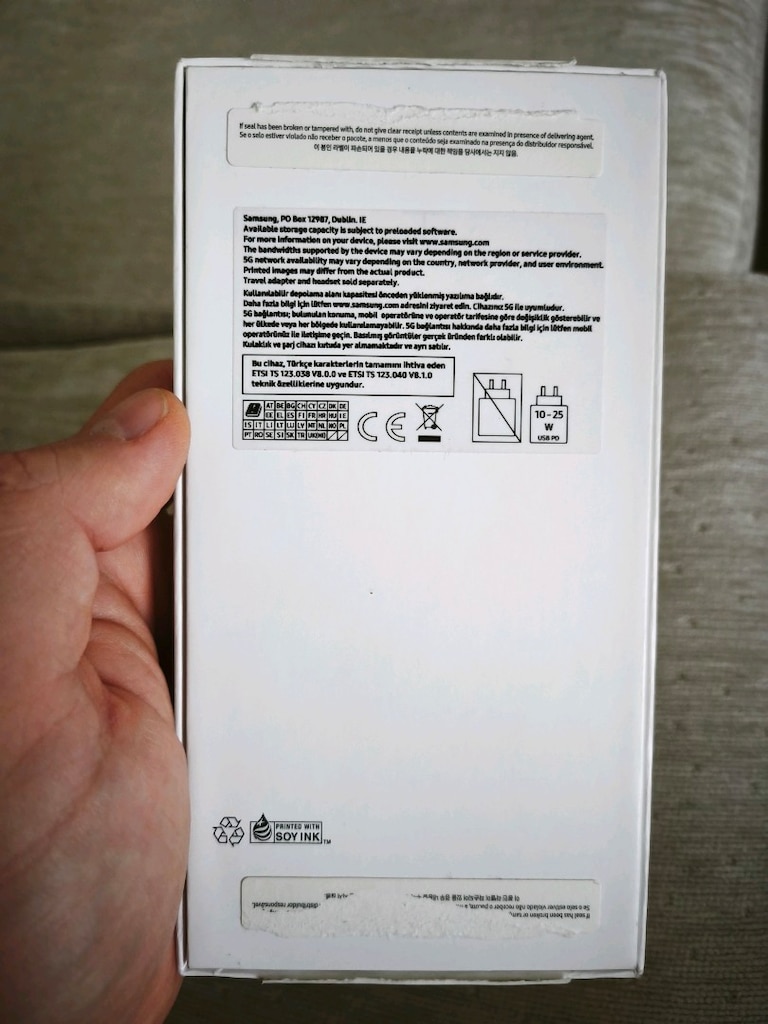 samsung A55 5g boş kutu 8/128 - 2