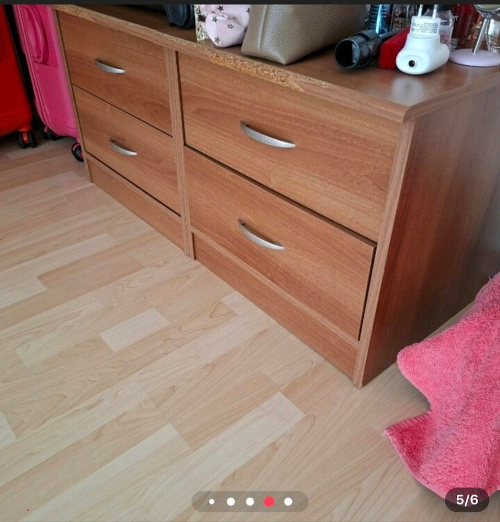 5 Kapaklı gardop çift komidin bi şifonyer - 3