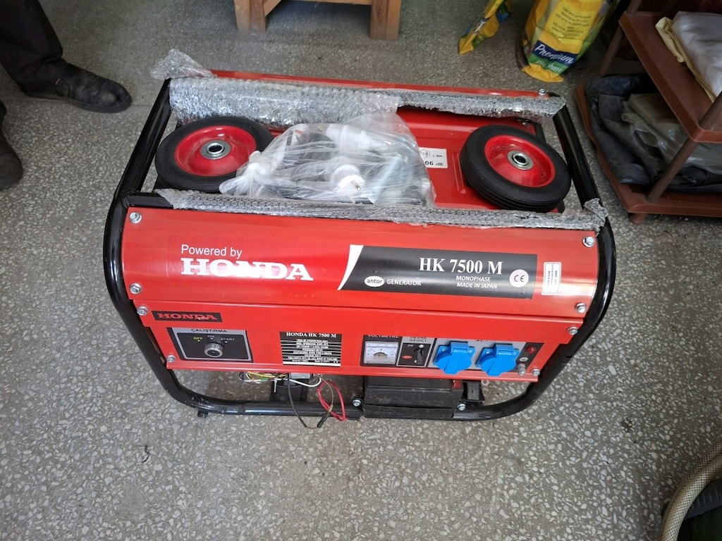 honda hk7500m sifir jenerator. yari fiyatindan ucuza sifir urun. - 4