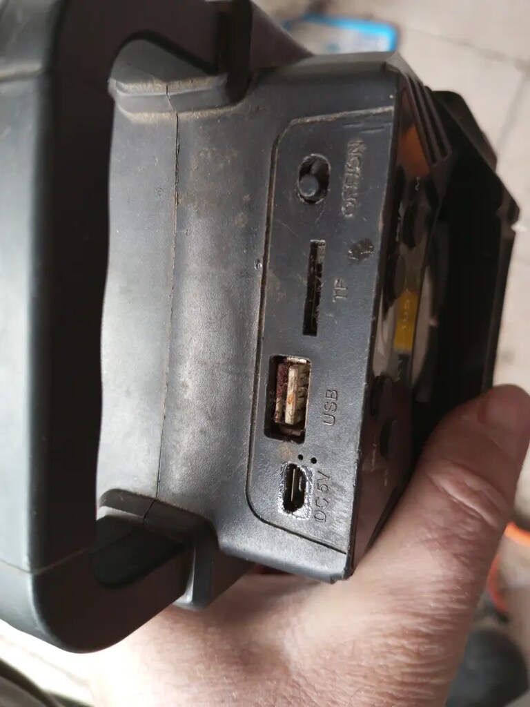Arızalı Bluetooth flash bellek hafıza kartı radyo çalar bakım gerekli - 6