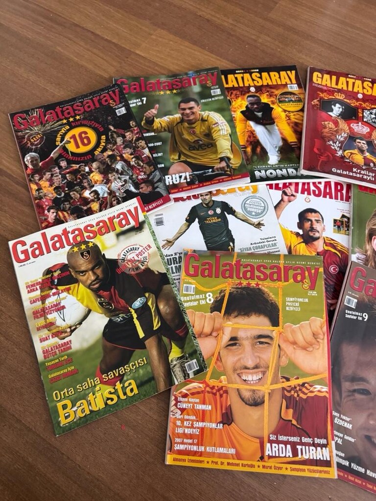 Galatasaray Dergileri 21 Adet 2003, 2006, 2007 - 4