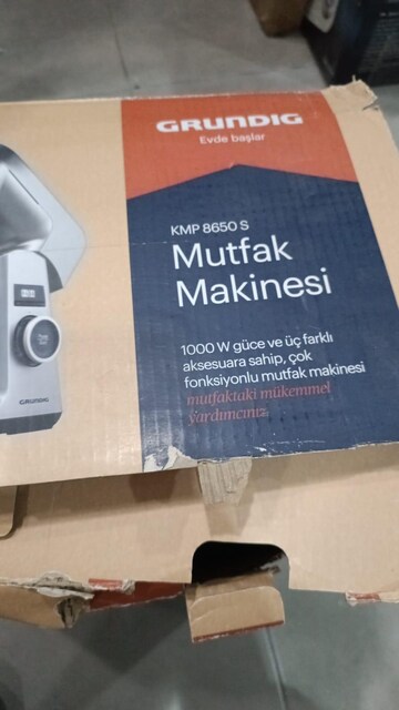 GRUNDİNG KMP8650S HAMUR YOĞURMA MAKİNESİ